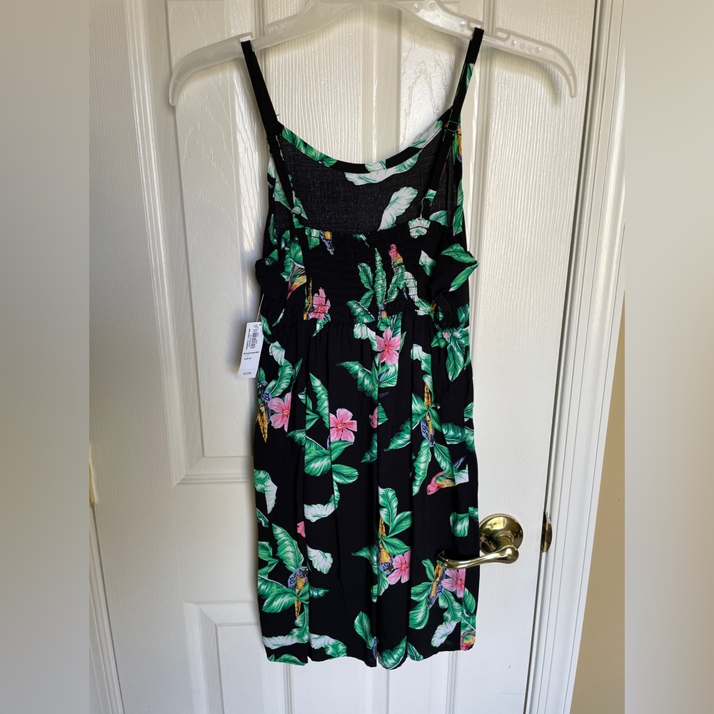 Old Navy NWT Girls Strappy Tropical Print Dress - Picture 2 of 6